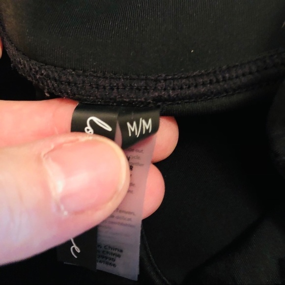 Revolve Athletic Bike Shorts by Lovewave Black M High Rise longline - Picture 9 of 12